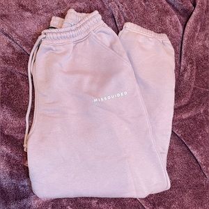 Missguided jogger sweatpants